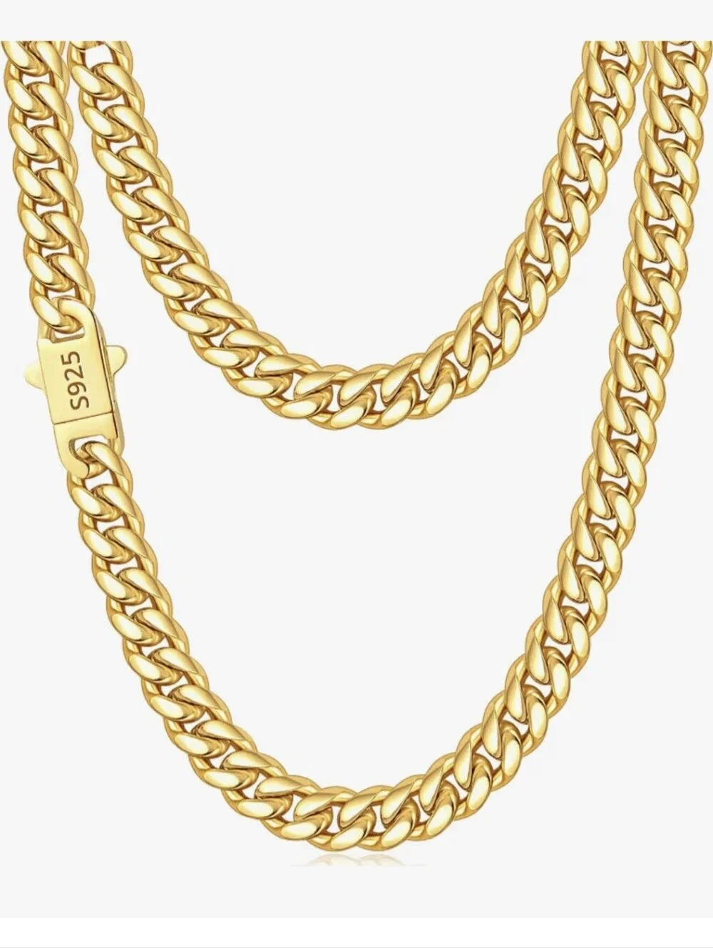 Cuban Gold Chain Men's Necklace